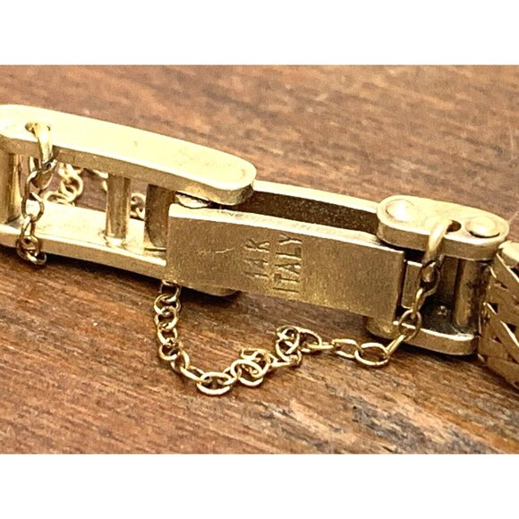 Rolex Women's Watch Vintage 8193 Cocktail 14k Gold 1400 Manual Wind Petite 15mm - Picture 10 of 16